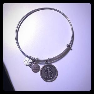 💋Alex and Ani Initial Bangle B💋